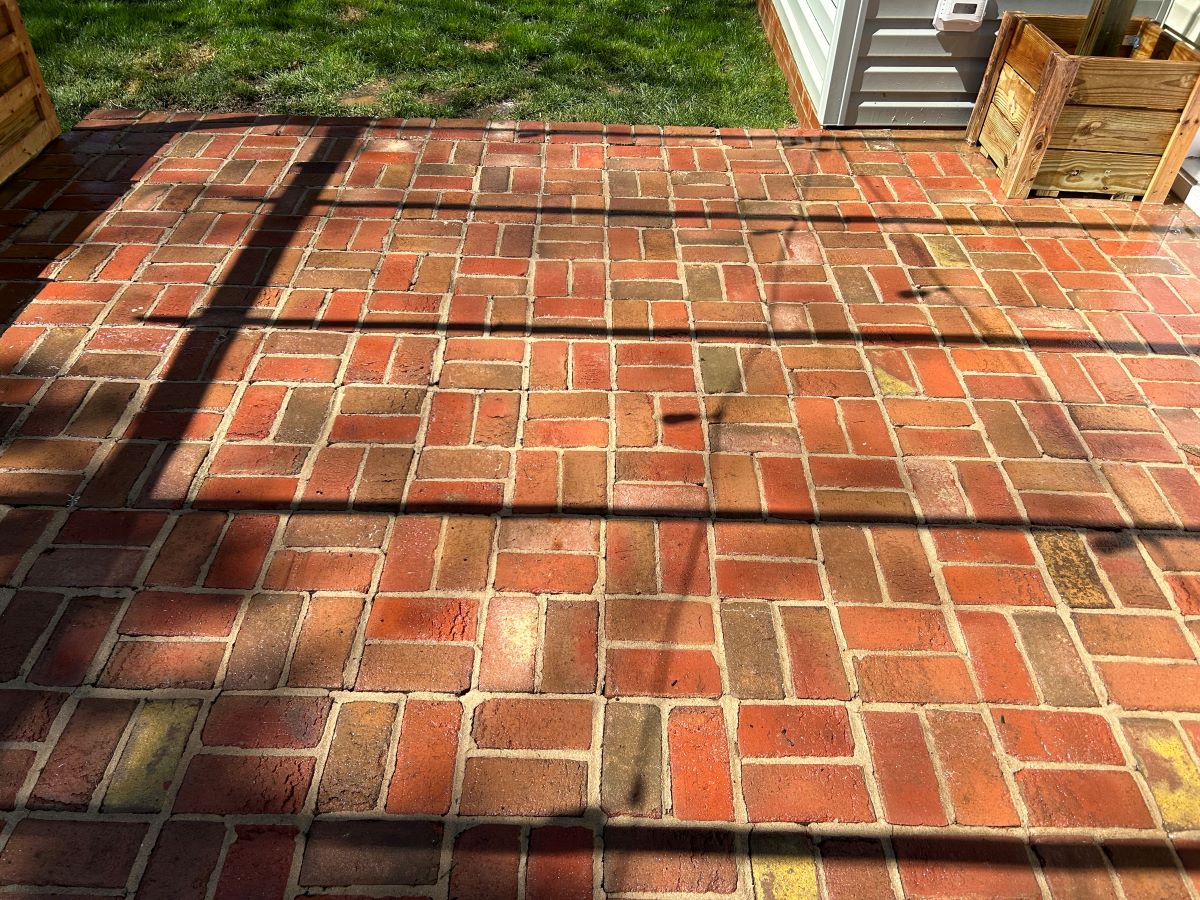 Brick Paver Pressure Washing Restoration in Winston-Salem, NC