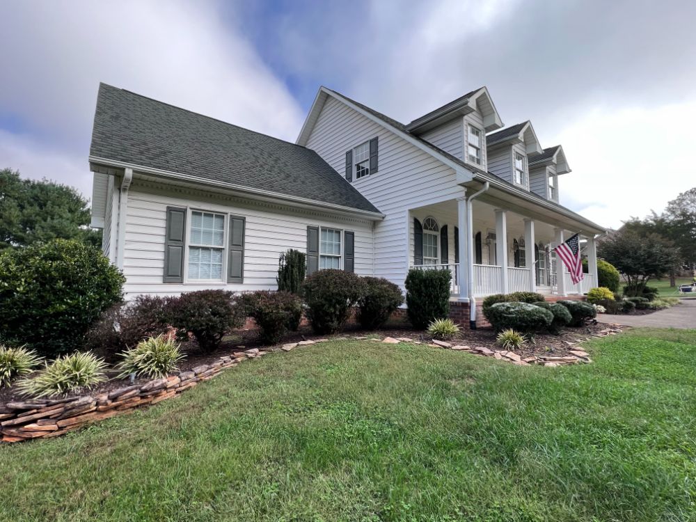 Cleaning this beautiful home on a beautiful day!