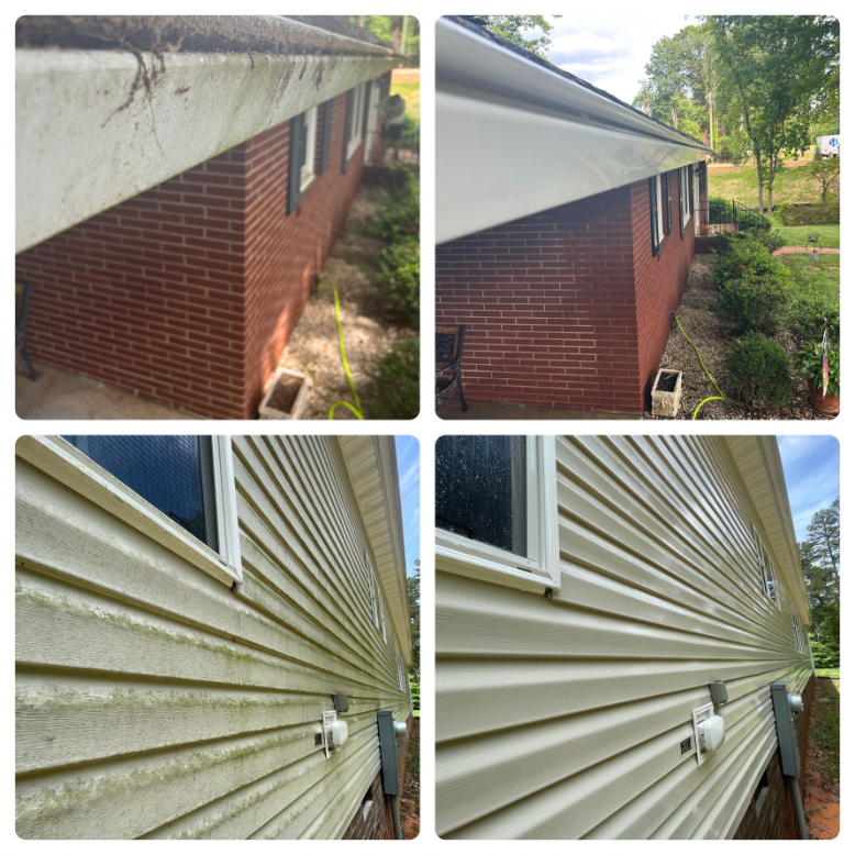 Gutter Cleaning and House Washing in Winston-Salem, NC