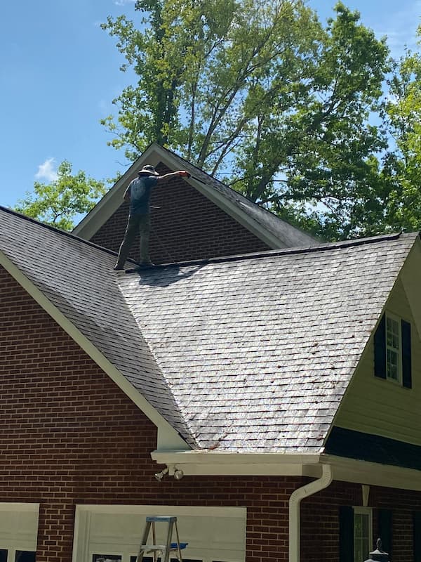 Professional exterior cleaning